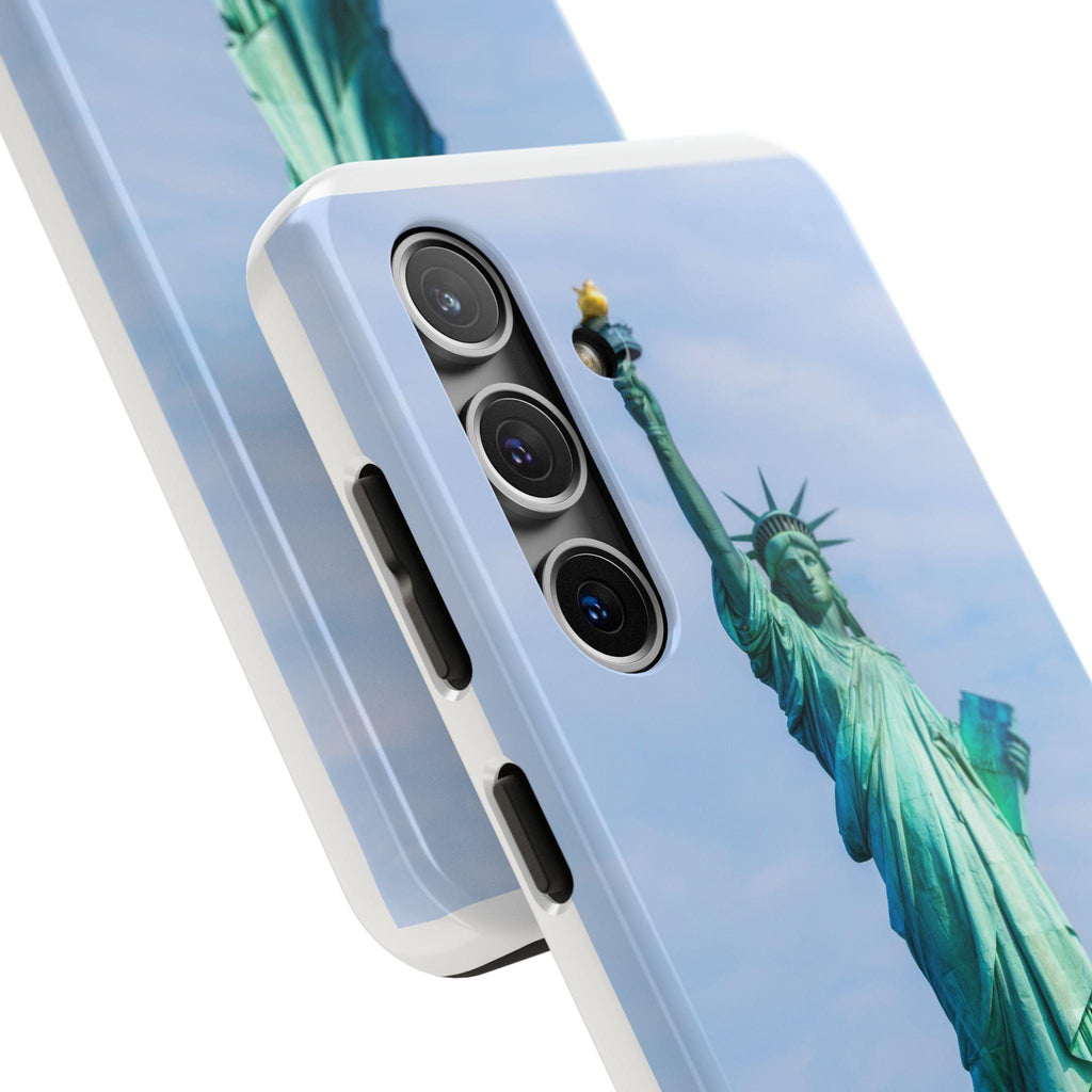 Statue of Liberty Printed Tough Phone Case - Iconic Freedom Design