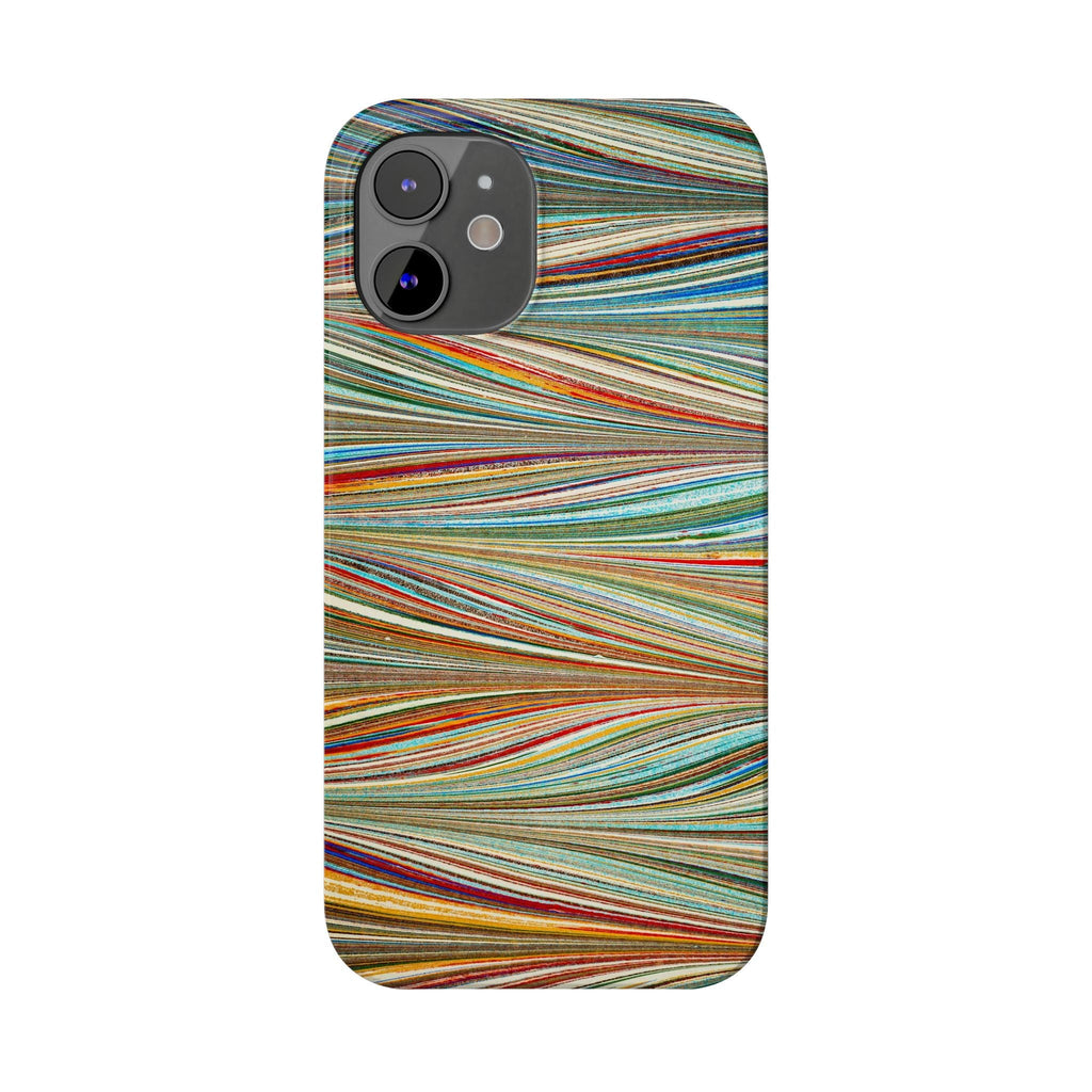 Florentine Multi-Colored Marbled Phone Case