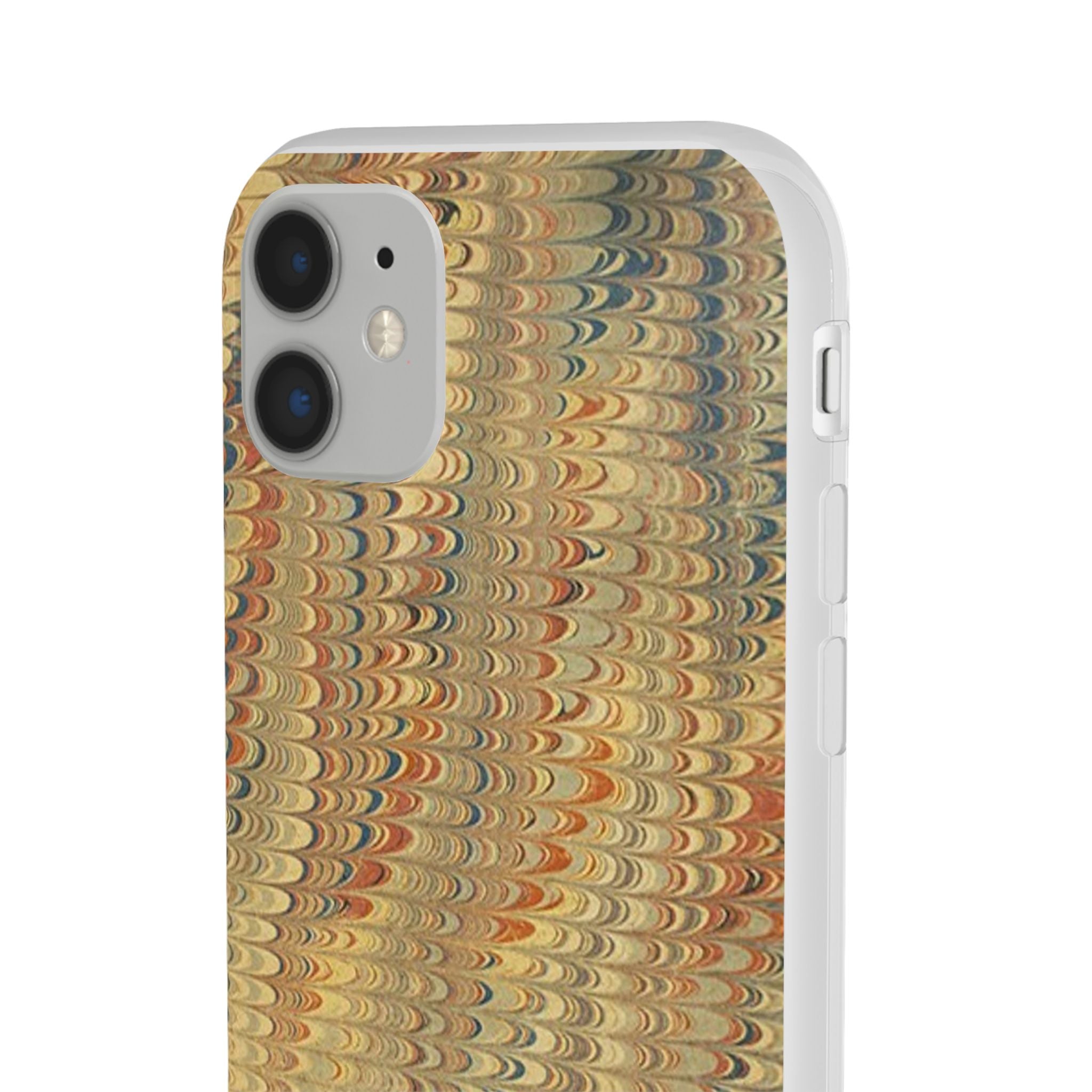 Golden Fall Neutrals Italian Marbled Design Stylish Phone Cases