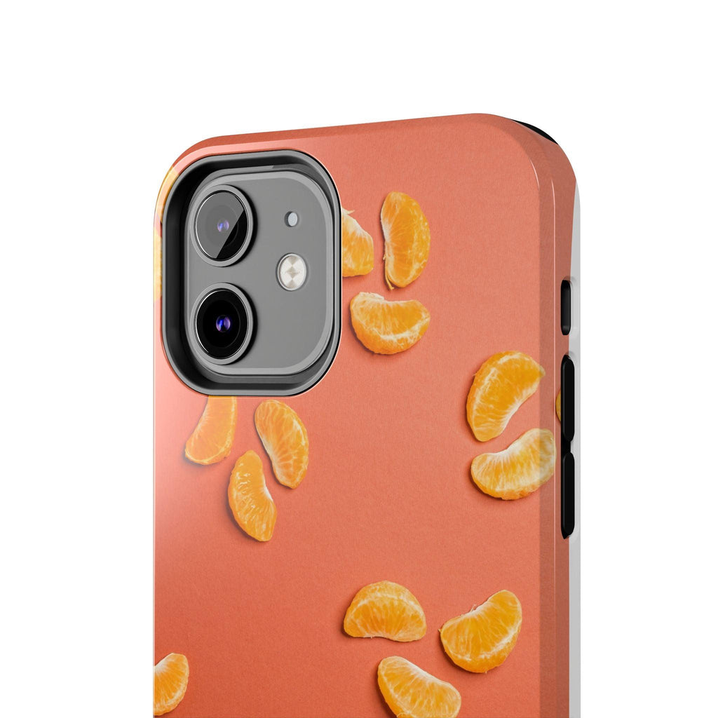 Peal Oranges printed Tough Phone Cases