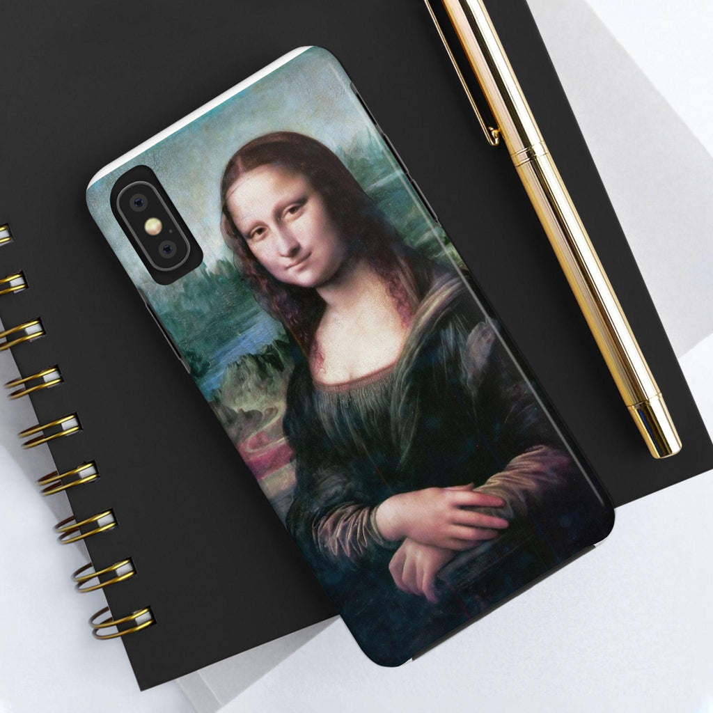 Mona Lisa Painting Tough Phone Cases