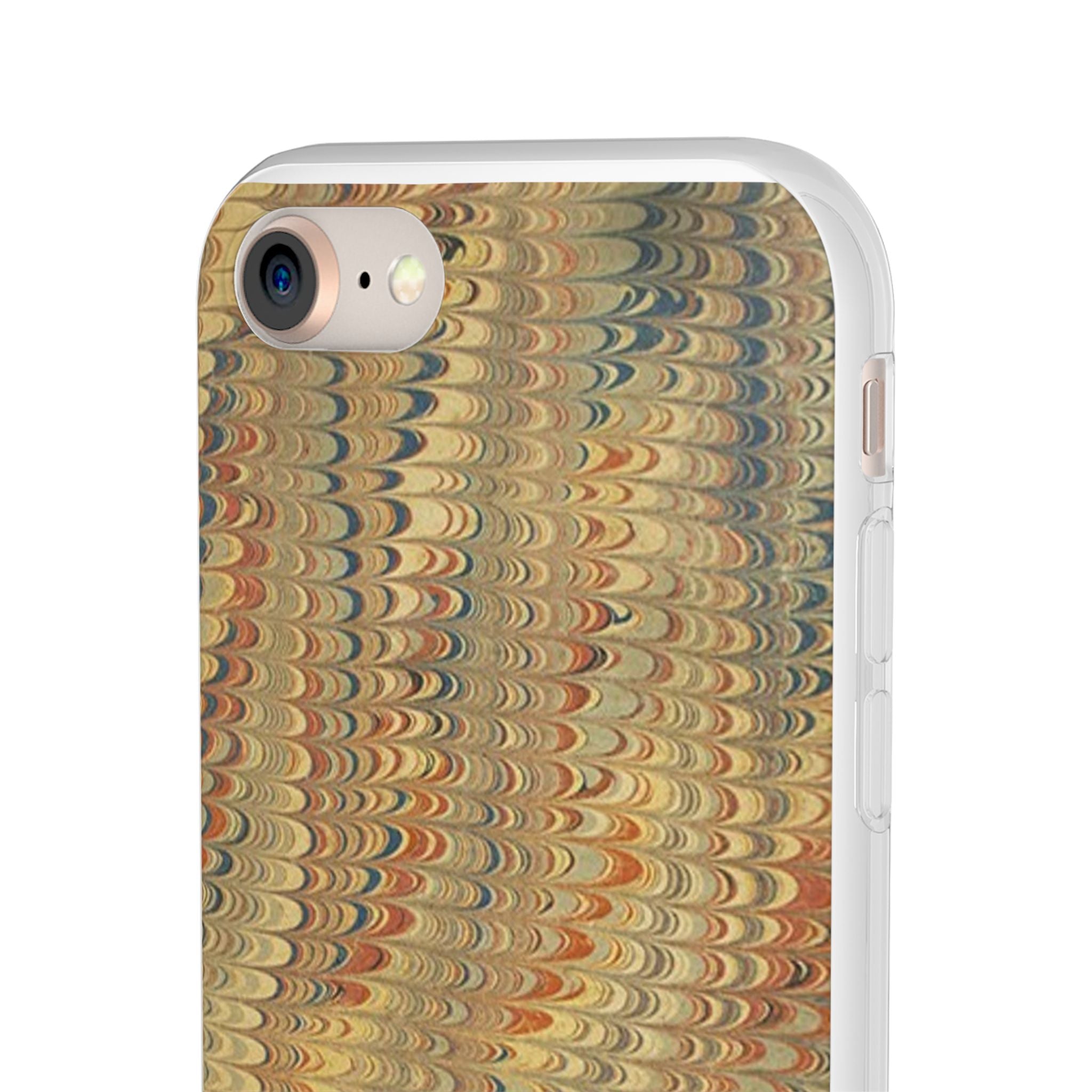 Golden Fall Neutrals Italian Marbled Design Stylish Phone Cases