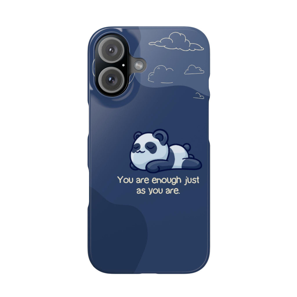Panda Dreams Phone Case – Cozy Vibes & Inspiring Words