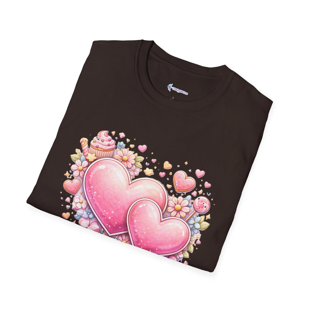 Boho Heart Tee - Bohemian Hearts Graphic T-Shirt