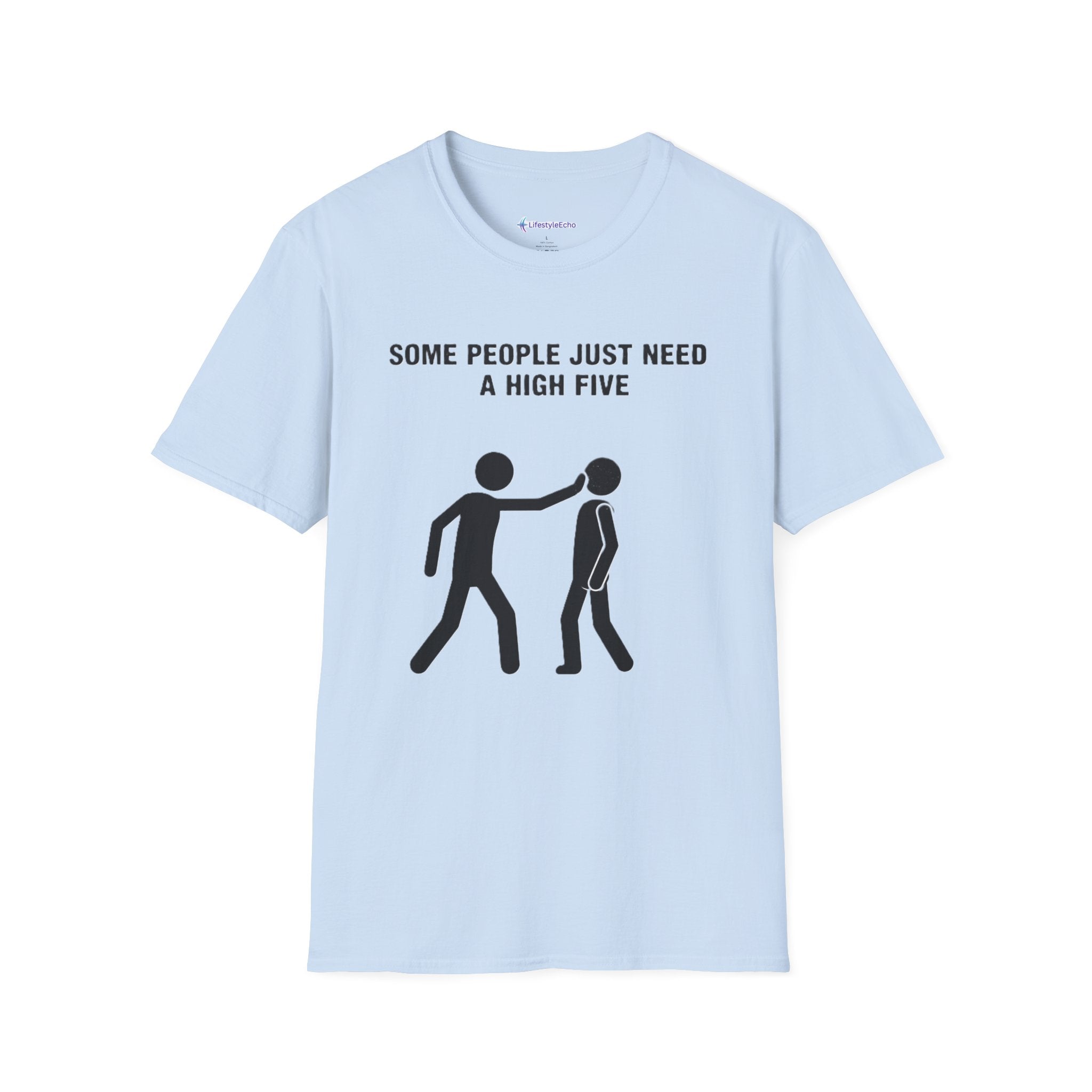 Funny High Five T-Shirt — "Some People Just Need A High Five" Graphic Tee