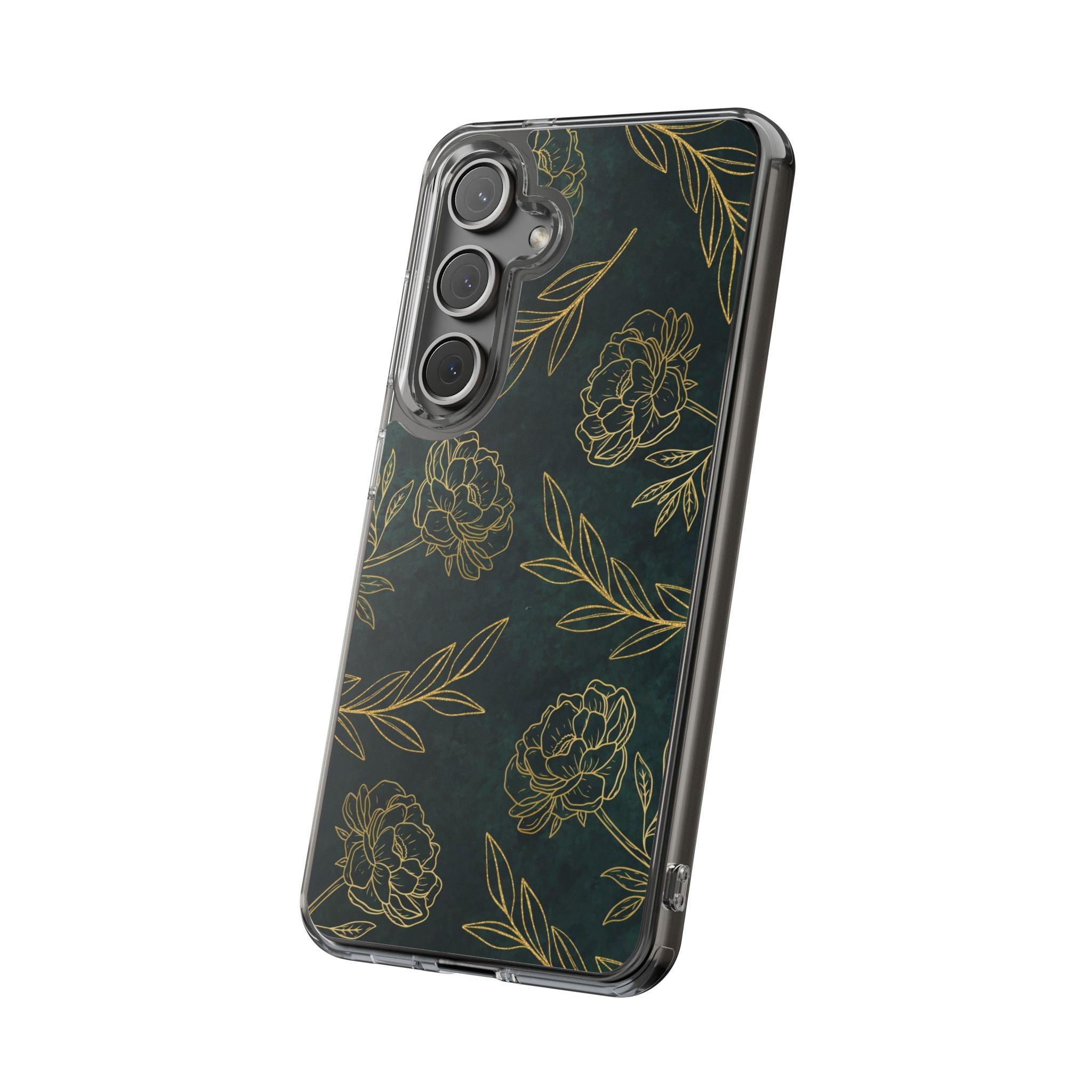 Floral Pattern Clear Cases