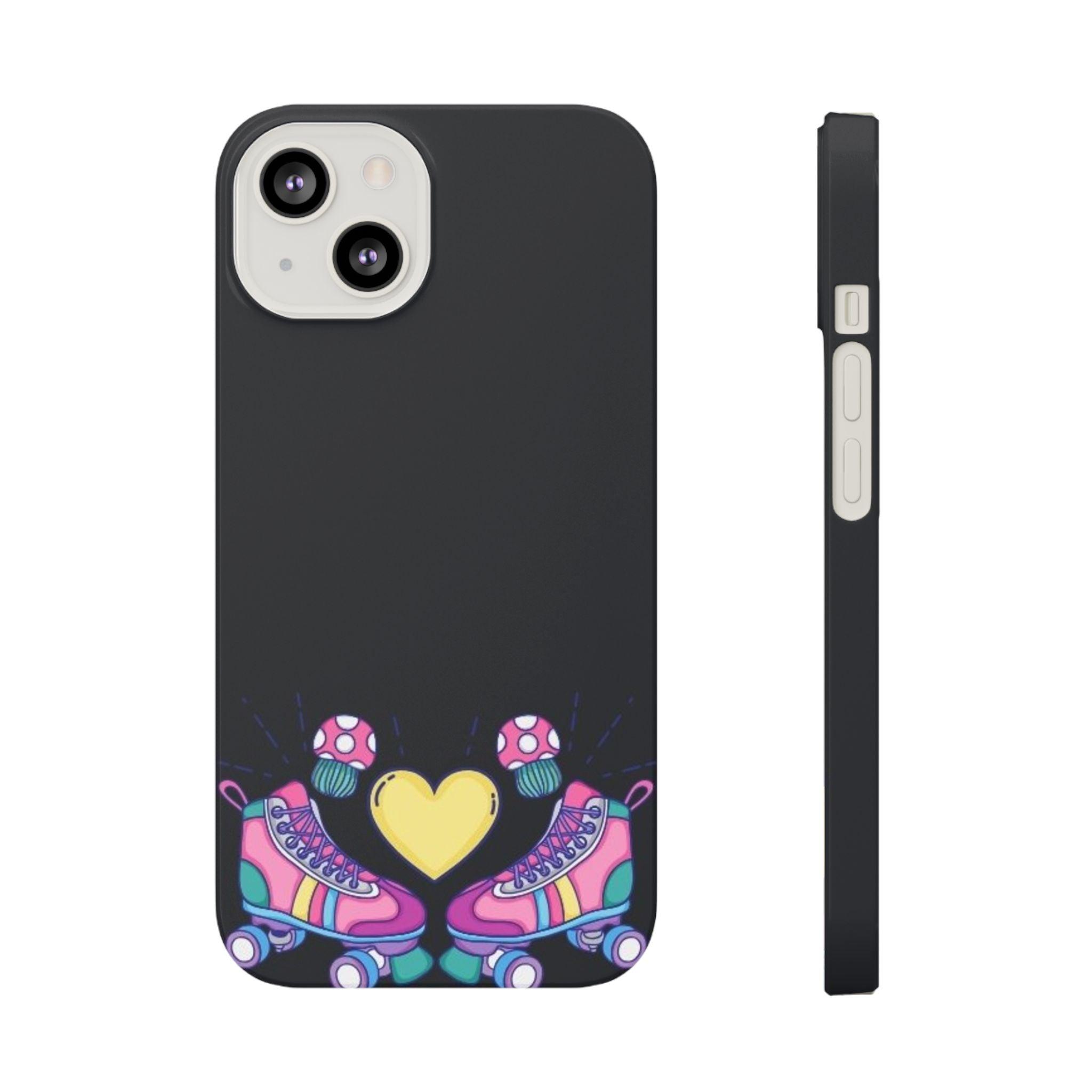 Skater's Heart Phone Case – Glide with Love Everywhere