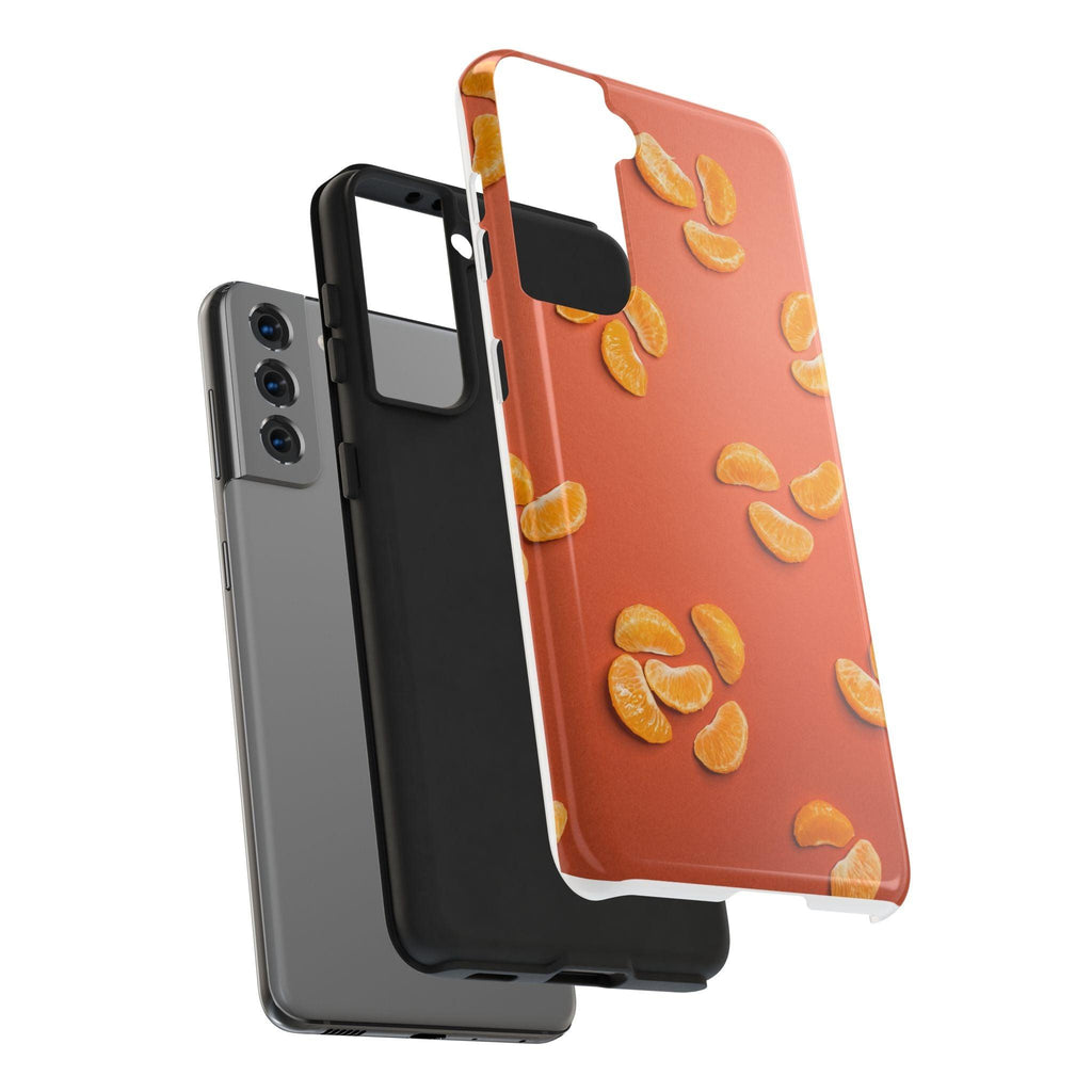 Peal Oranges printed Tough Phone Cases