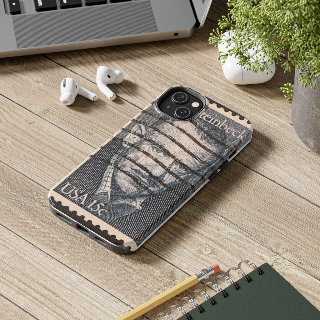 John Steinbeck USA 15c Printed Tough Phone Case for iPhone - Literary Tribute Design
