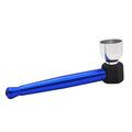 Metal smoking pot pipe