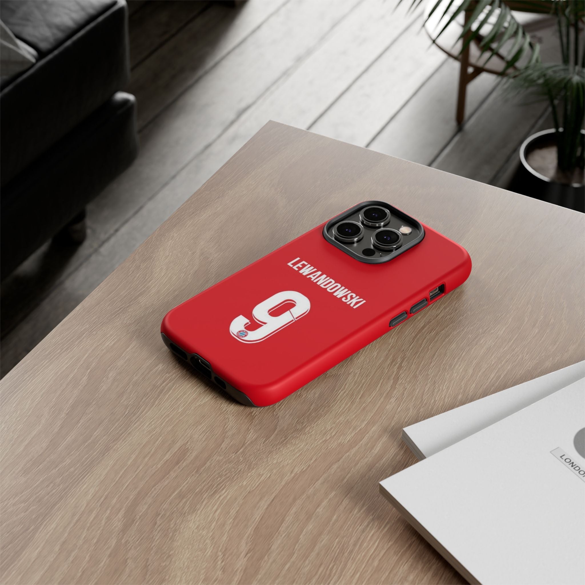 Robert Lewandowski Precision Guard – Dual-Layer Protection & Sleek Design | Compatible with iPhone 8 to 16 Pro Max & Samsung Galaxy S10 to S25 Ultra