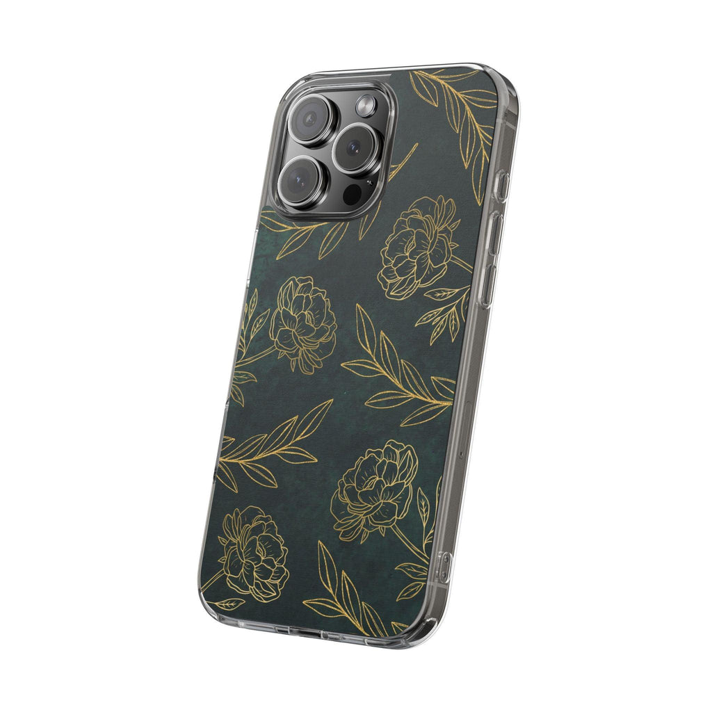 Floral Pattern Clear Cases