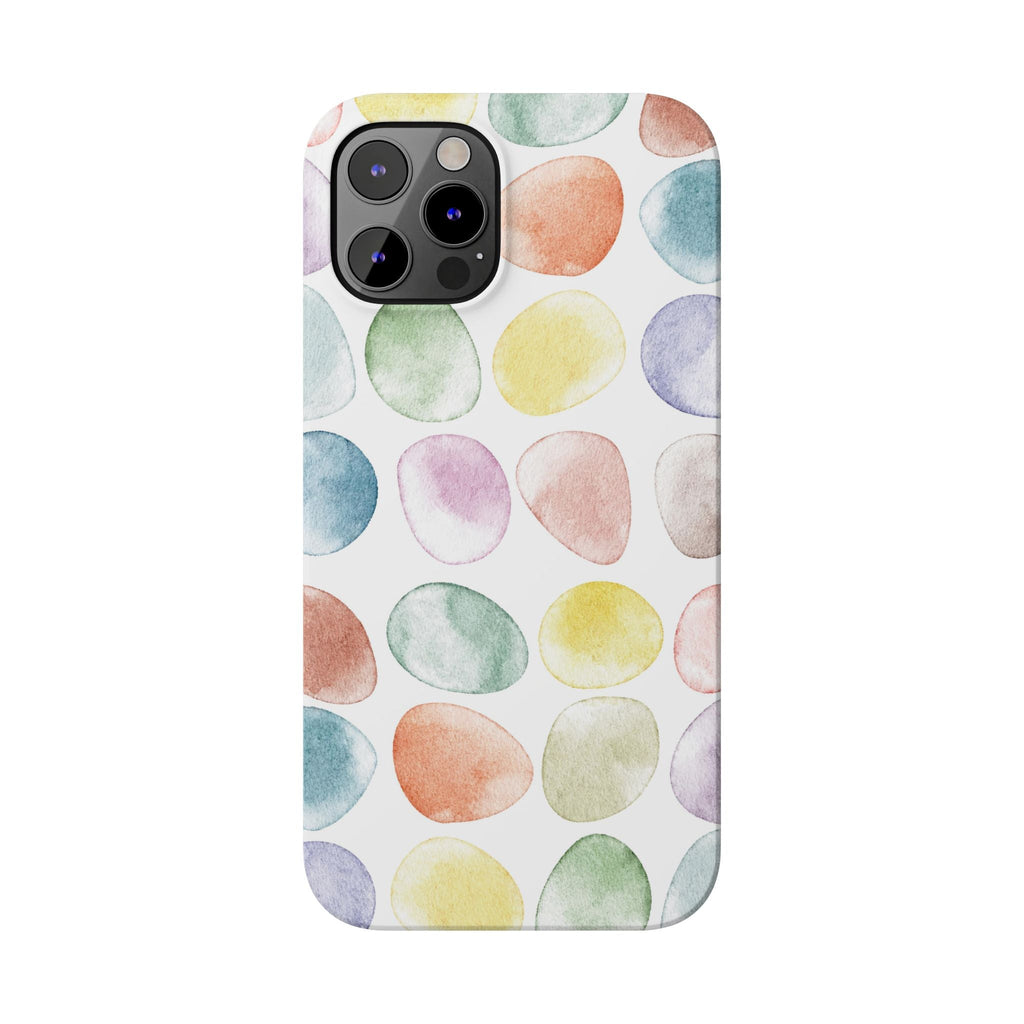 Colorful Watercolor Organic Circle Phone Cases