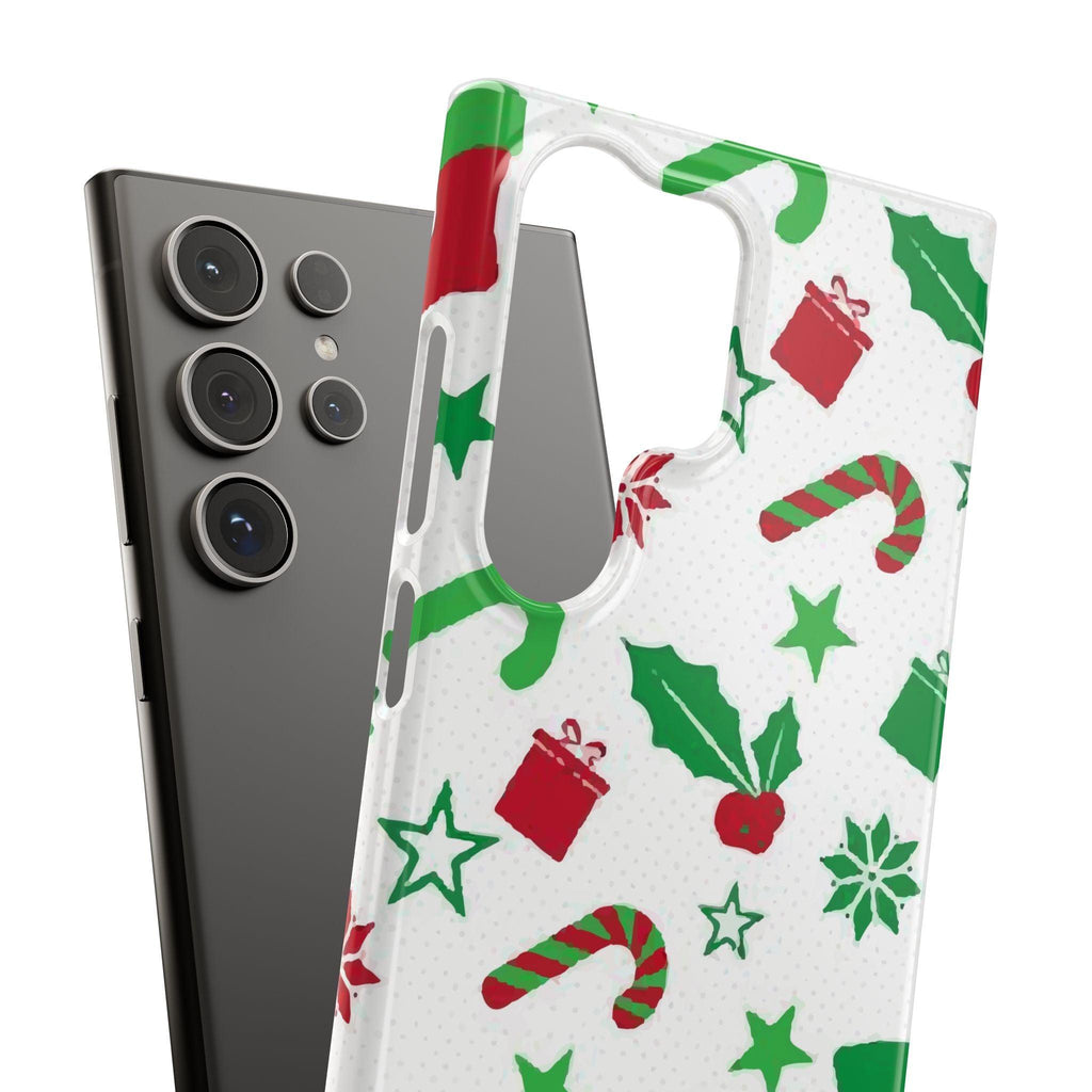 Custom Samsung Tough Phone Case – Christmas Santa Holiday Design, Festive Xmas Protection