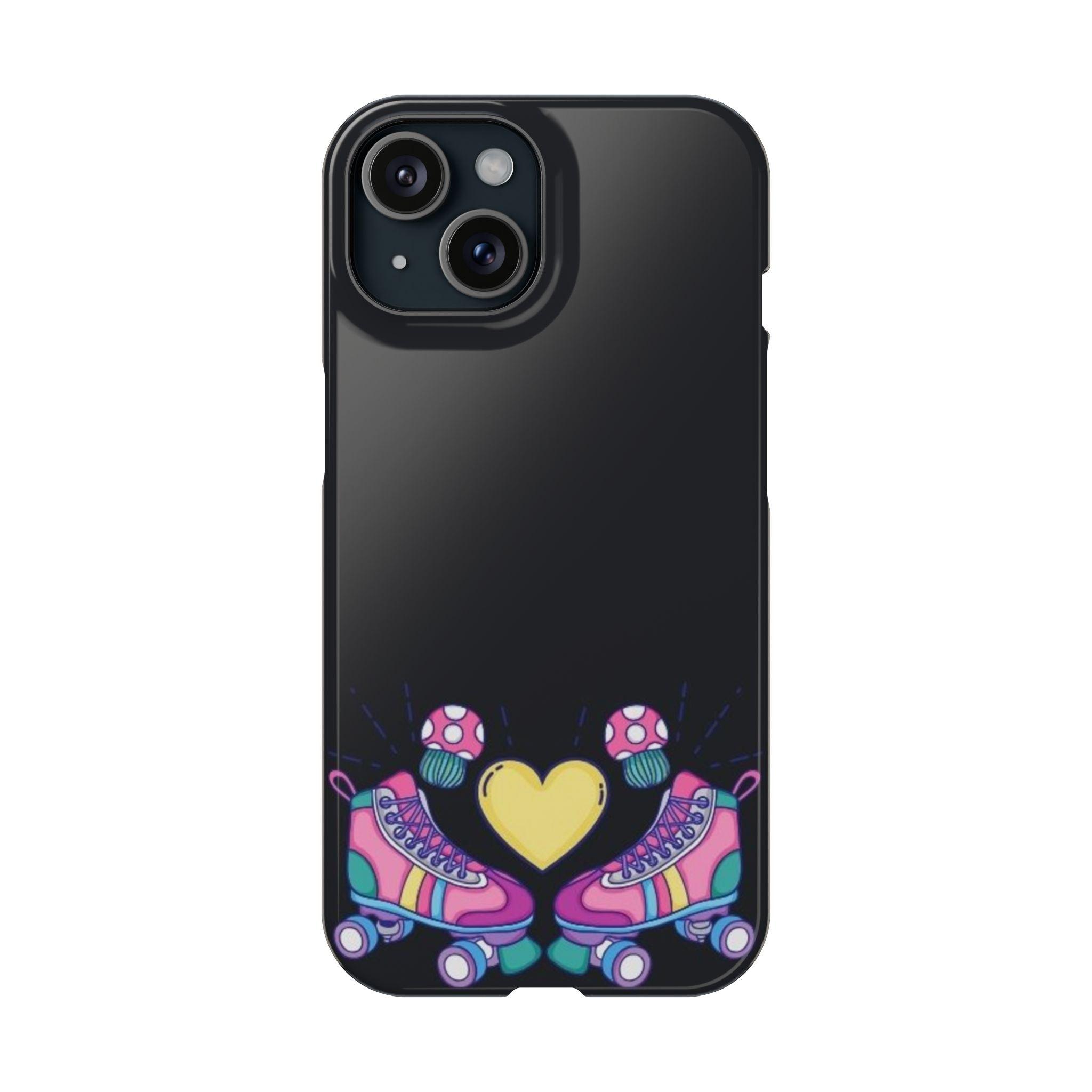 Skater's Heart Phone Case – Glide with Love Everywhere