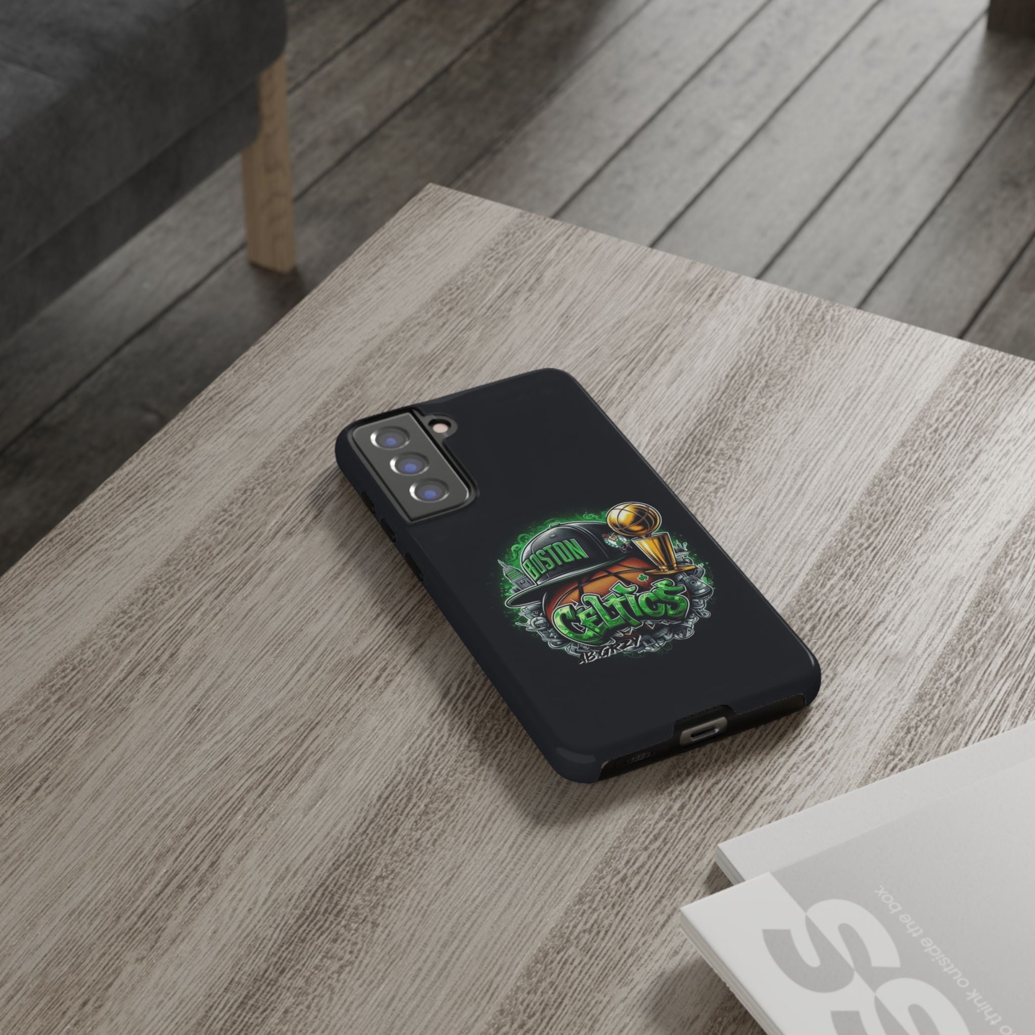 Jayson Tatum Celtics Core Edition – ToughShield Dual Layer Protection, Sleek Fit | iPhone 8–16 Pro Max & Samsung S10–S25 Ultra Compatible