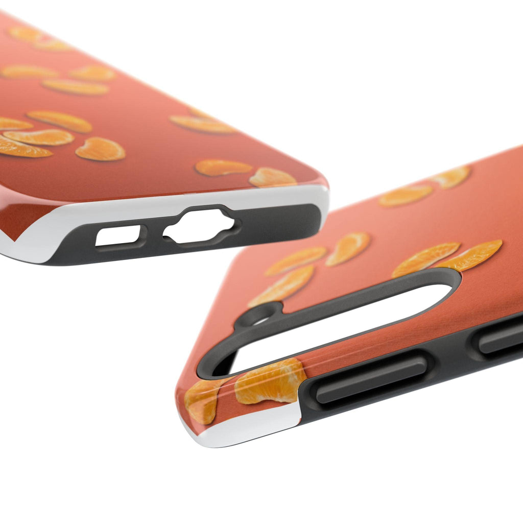 Peal Oranges printed Tough Phone Cases