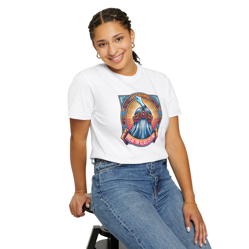 Break The Glass Ceiling Tee - Women's Day Unisex - DipaliZ