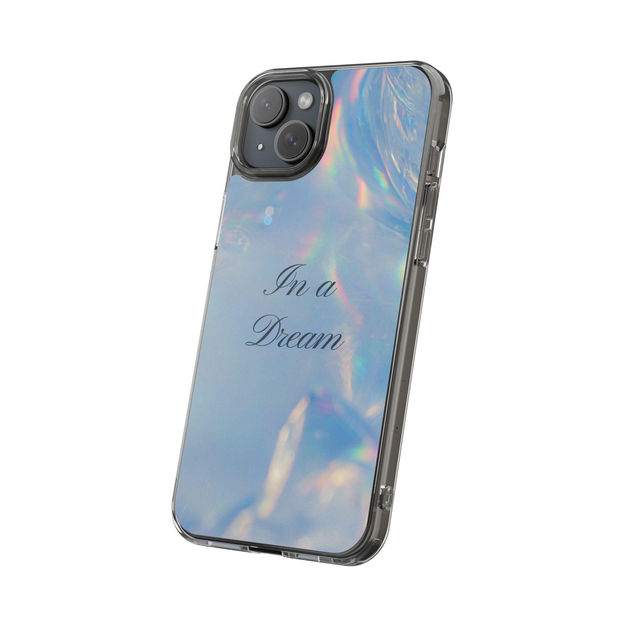 In a Dream Shinny Blue Clear Cases