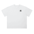 White Staple Tee
