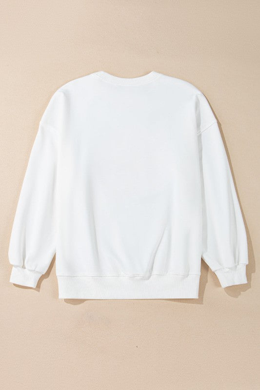 Blair Halloween Pumpkin Patched Pullover Sweatshir