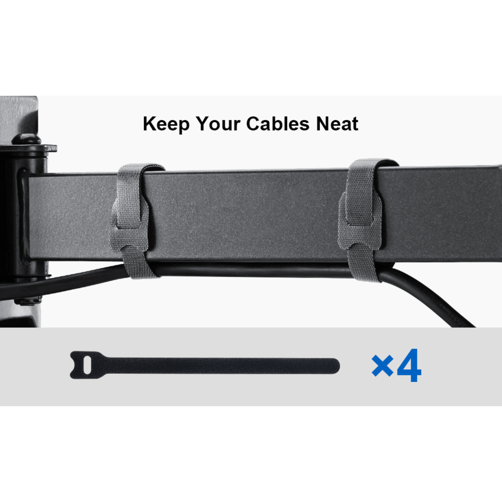 ErgoAV RV Motion Mount 200x200 for TVs 23" to 43"