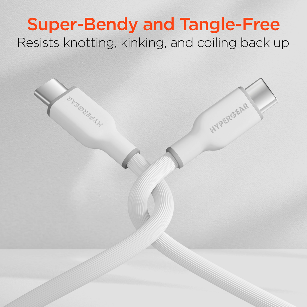 HyperGear Flexi PRO USB-C to USB-C Cable 10ft