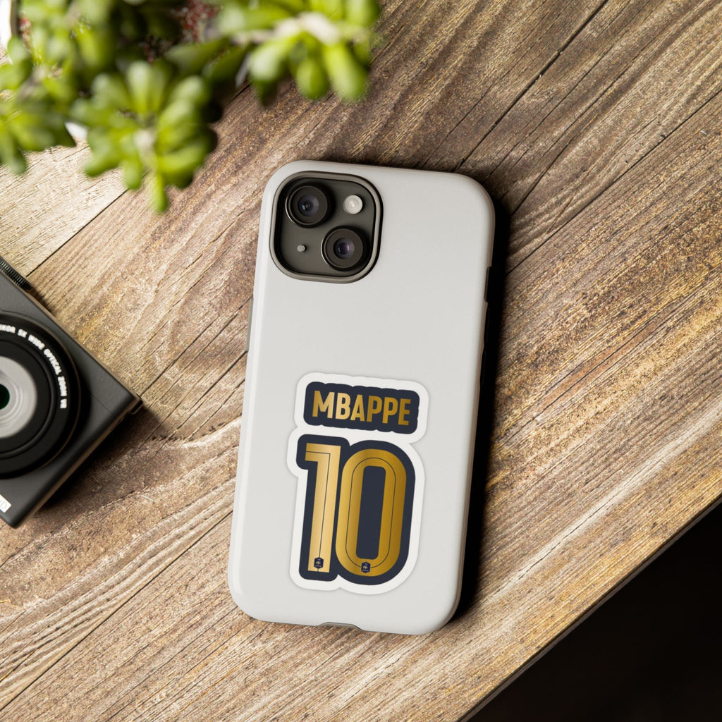Kylian Mbappé SpeedShield – Rugged Protection & Slim Profile | Fits iPhone 8–16 Pro Max & Galaxy S10–S25 Ultra