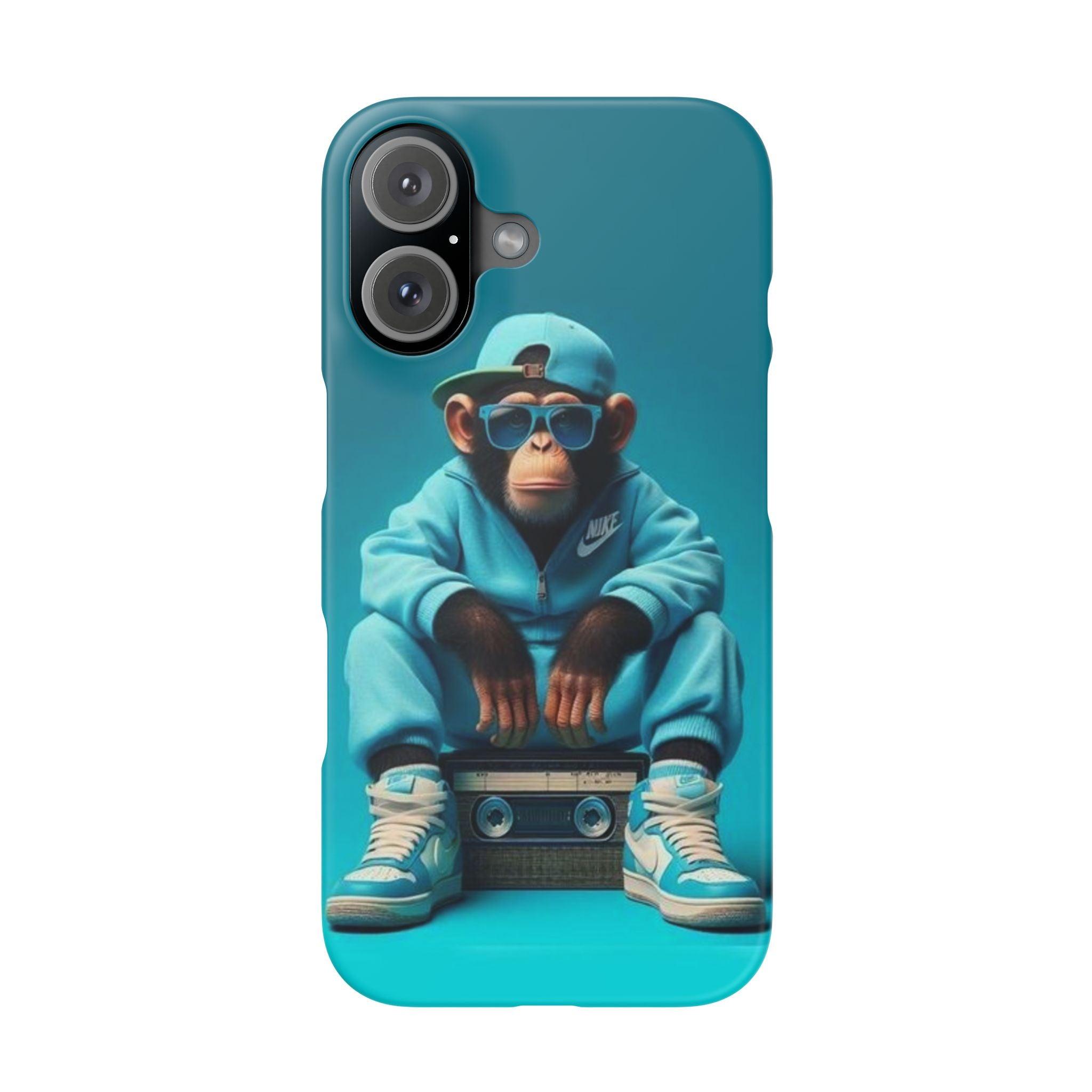 Monkey Madness Phone Case – Unleash the Fun with Cartoon Style!