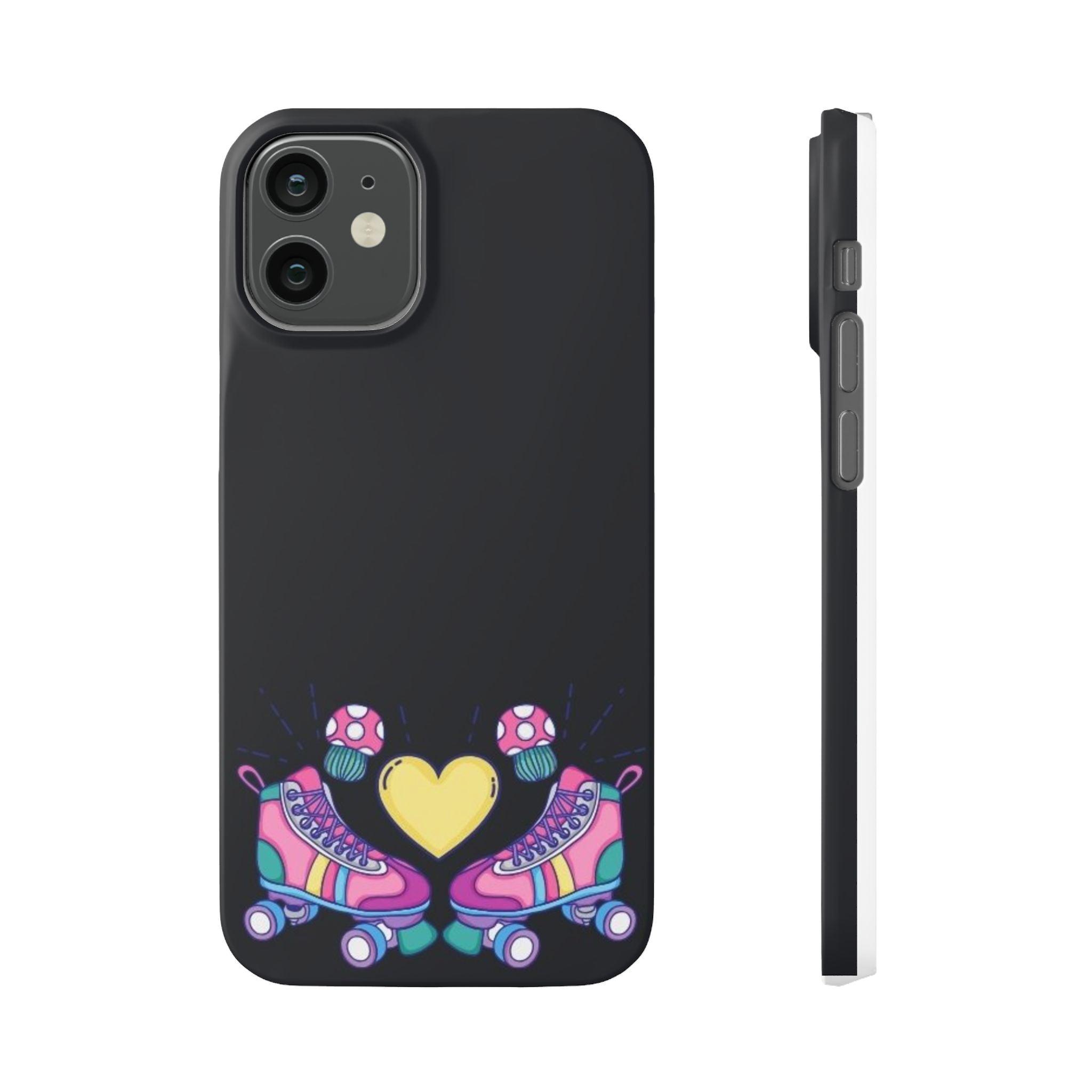 Skater's Heart Phone Case – Glide with Love Everywhere