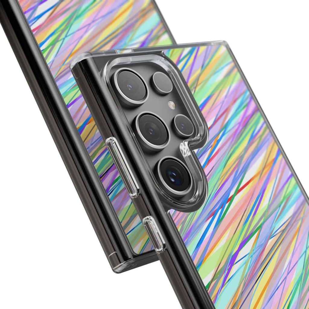 Threads Of Colors Clear Case