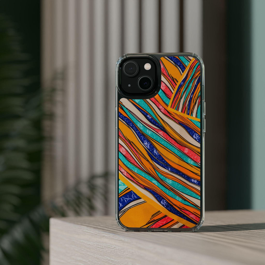 Clear Cases Stripes of  Powerful Colors