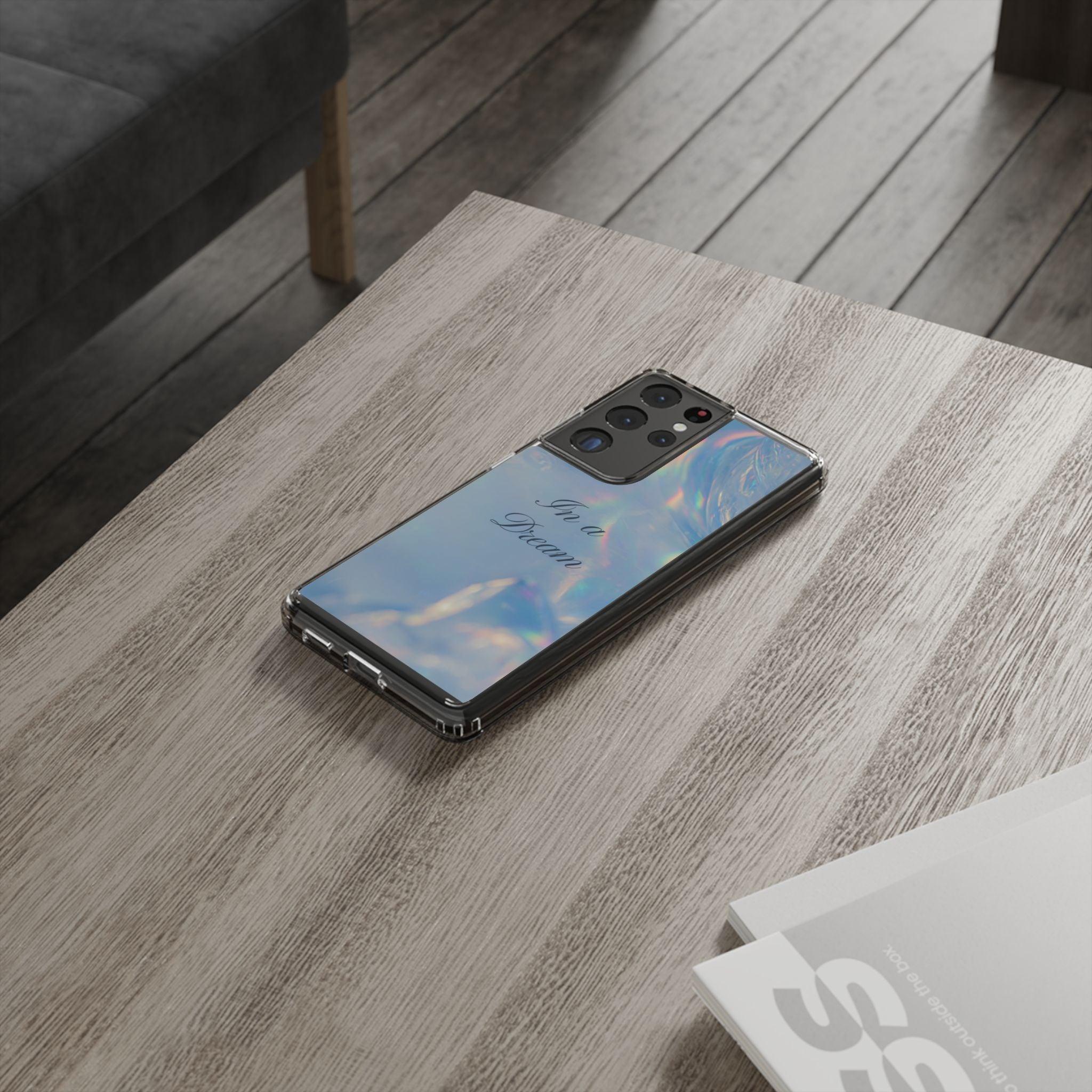 In a Dream Shinny Blue Clear Cases