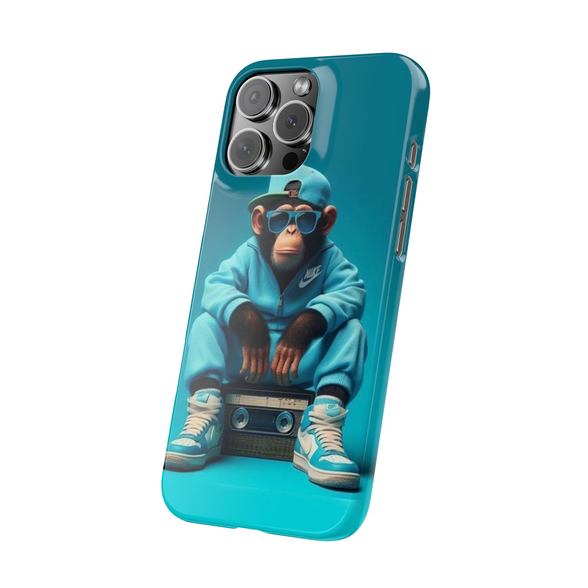 Monkey Madness Phone Case – Unleash the Fun with Cartoon Style!