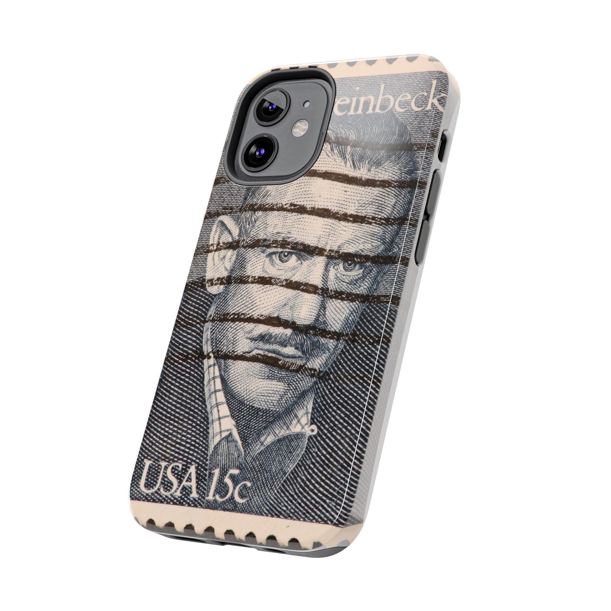 John Steinbeck USA 15c Printed Tough Phone Case for iPhone - Literary Tribute Design