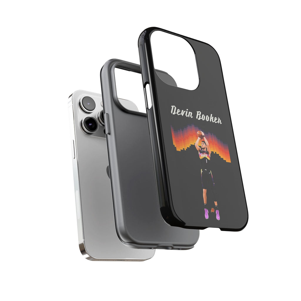 Devin Booker Precision Blaze Series – Dual-Layer ShockGuard Protection | Fits iPhone 8–16 Pro Max & Samsung Galaxy S10–S25 Ultra