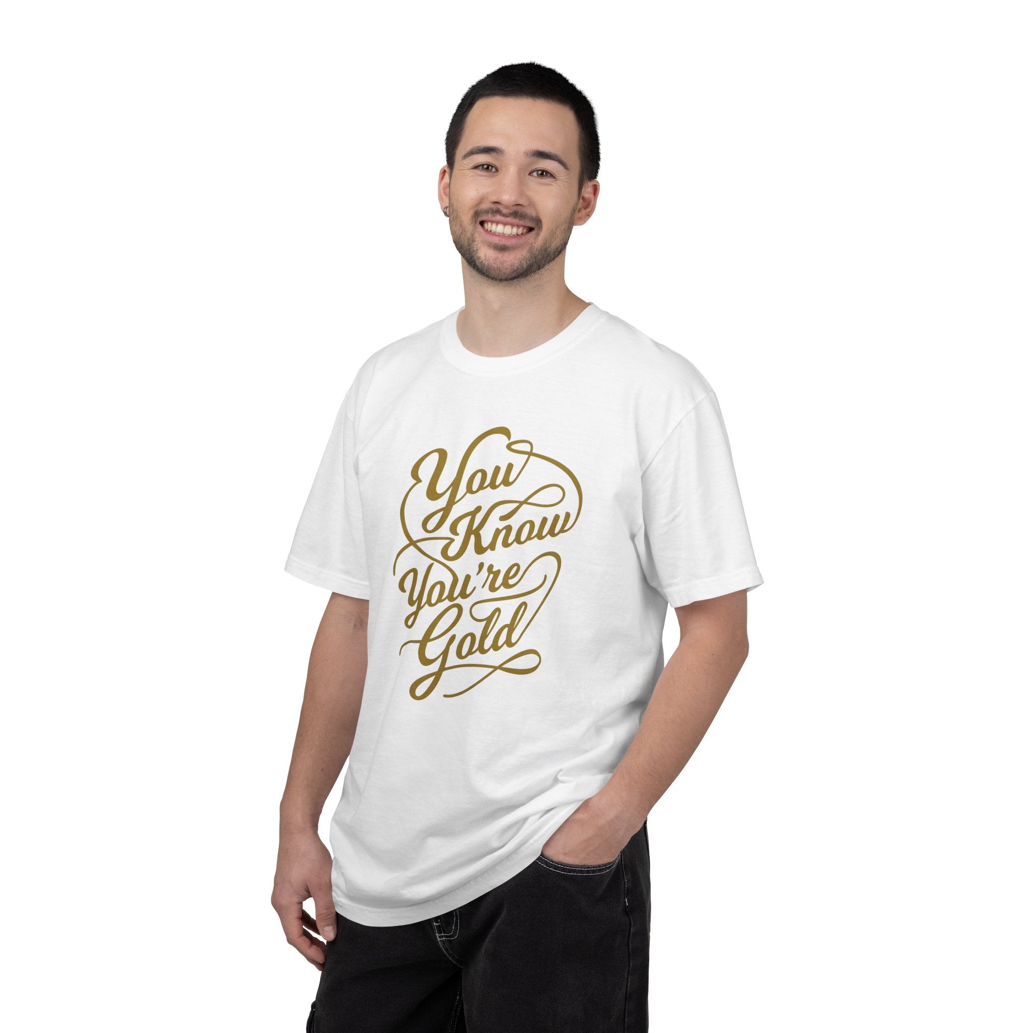 Comfort Colors Garment Dyed Unisex Shirt - Golden Vibes - DipaliZ