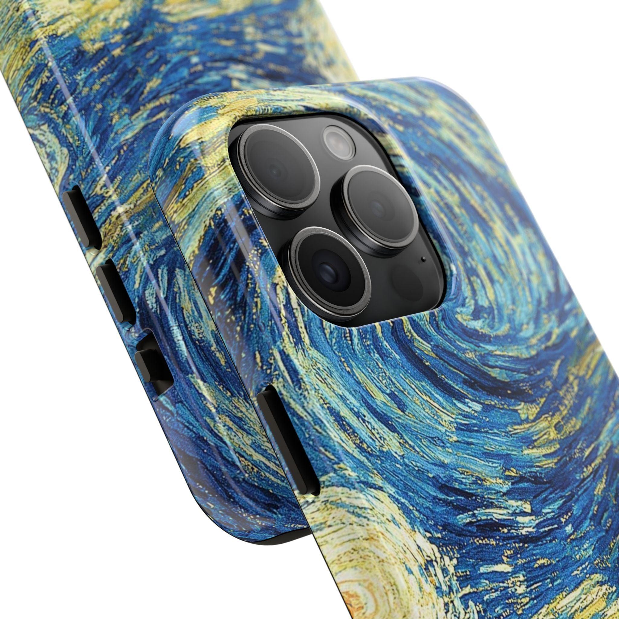 Blue And Yellow Theme Art Colors Tough Phone Cases