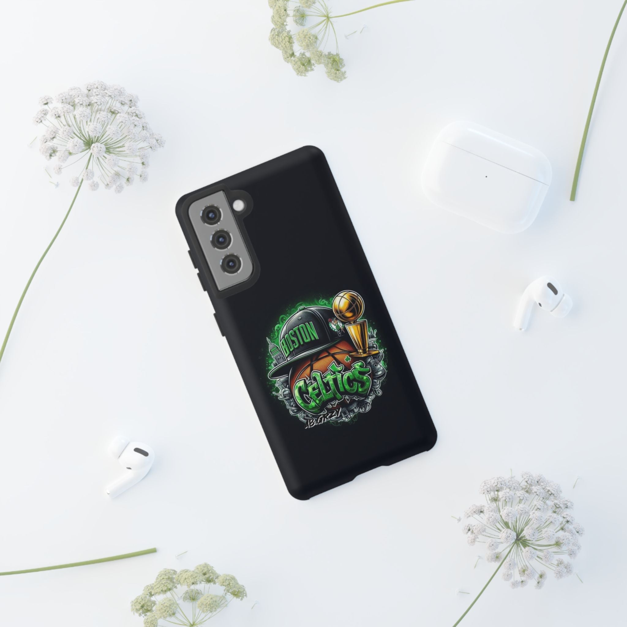 Jayson Tatum Celtics Core Edition – ToughShield Dual Layer Protection, Sleek Fit | iPhone 8–16 Pro Max & Samsung S10–S25 Ultra Compatible