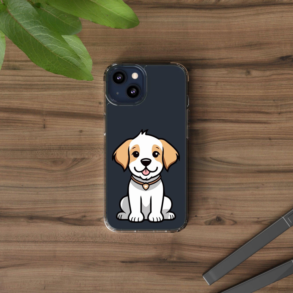 Clear Cases With Dog Printed