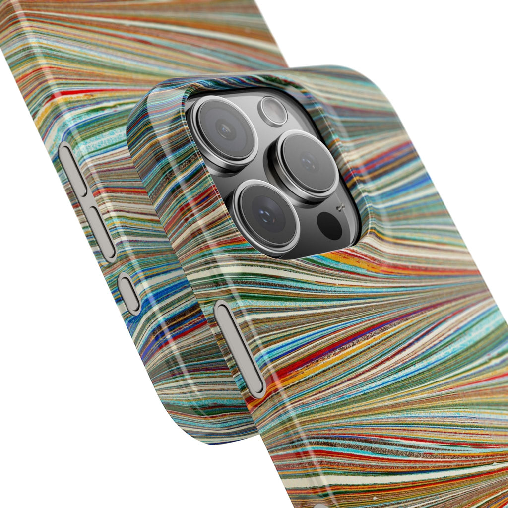 Florentine Multi-Colored Marbled Phone Case