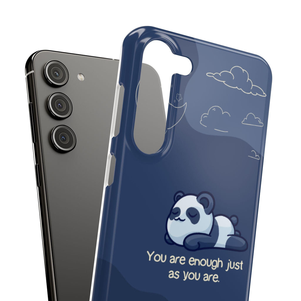 Panda Dreams Phone Case – Cozy Vibes & Inspiring Words