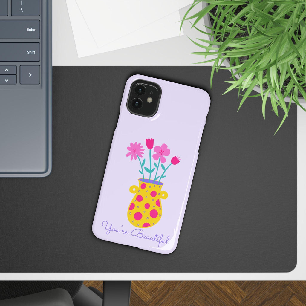 Floral Pot Phone Case – Bloom with Style Everywhere You Go