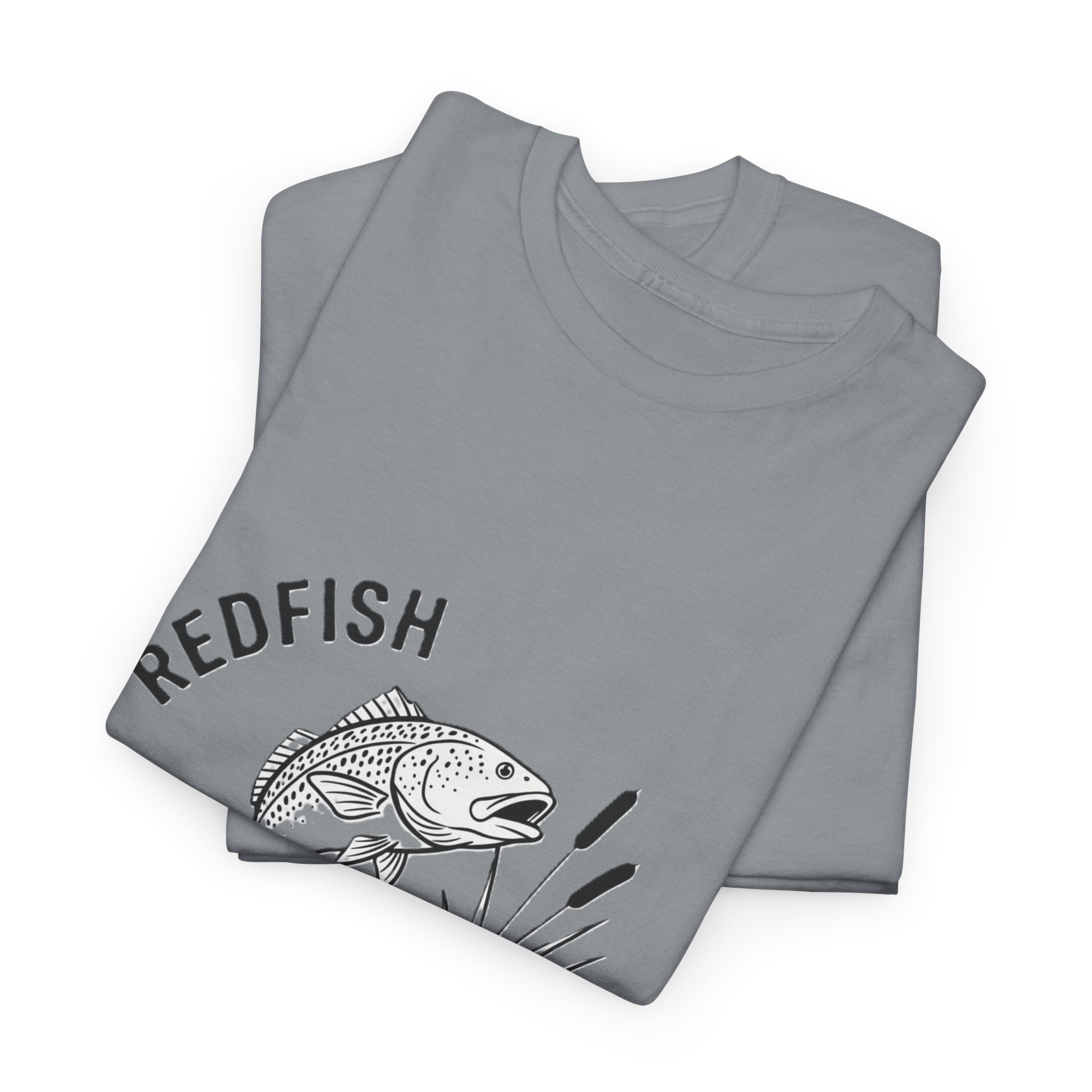 Fishing Red Fish T-Shirt — Vintage Angler Tee