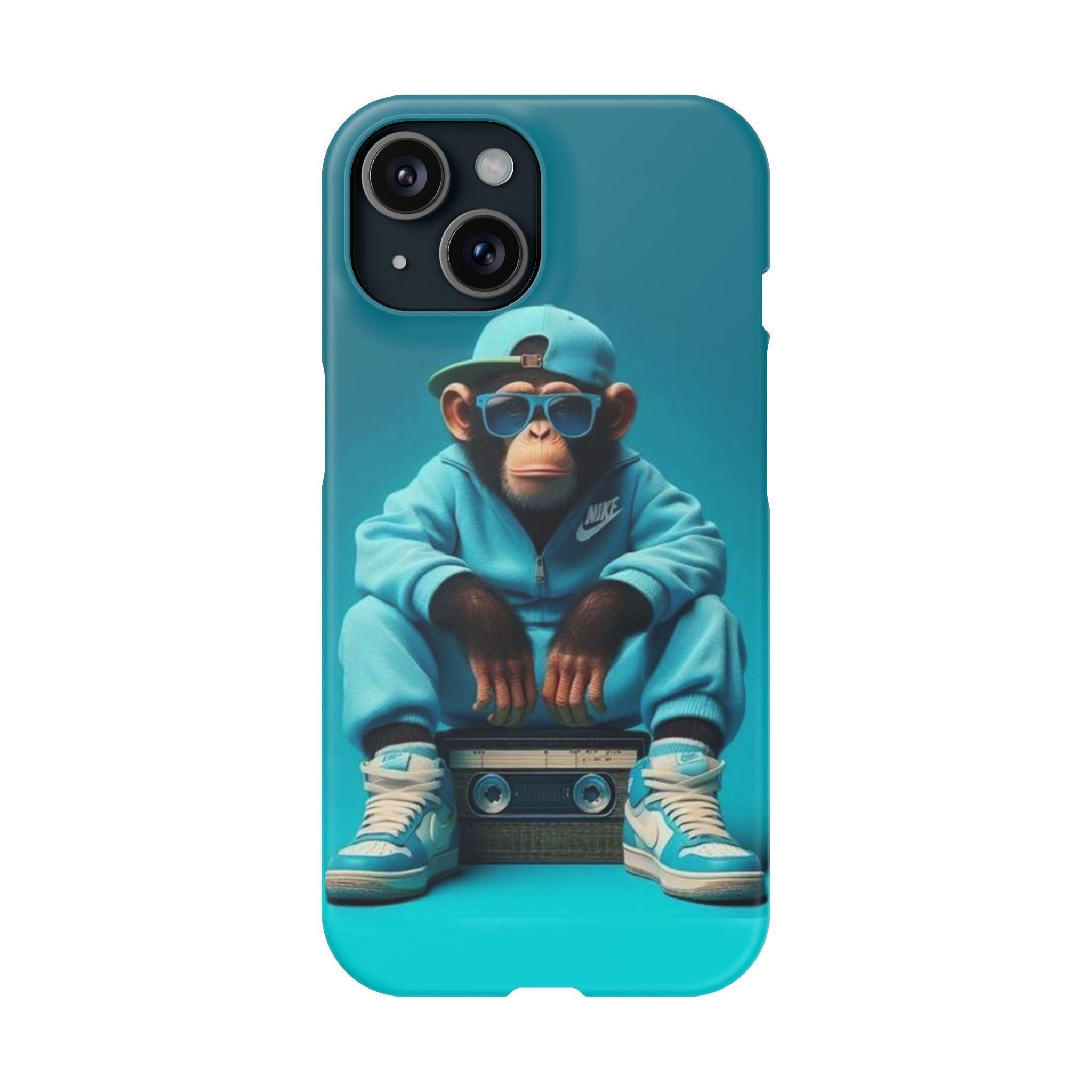 Monkey Madness Phone Case – Unleash the Fun with Cartoon Style!