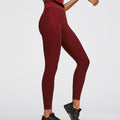 Seamless striped slot yoga clothing suit
