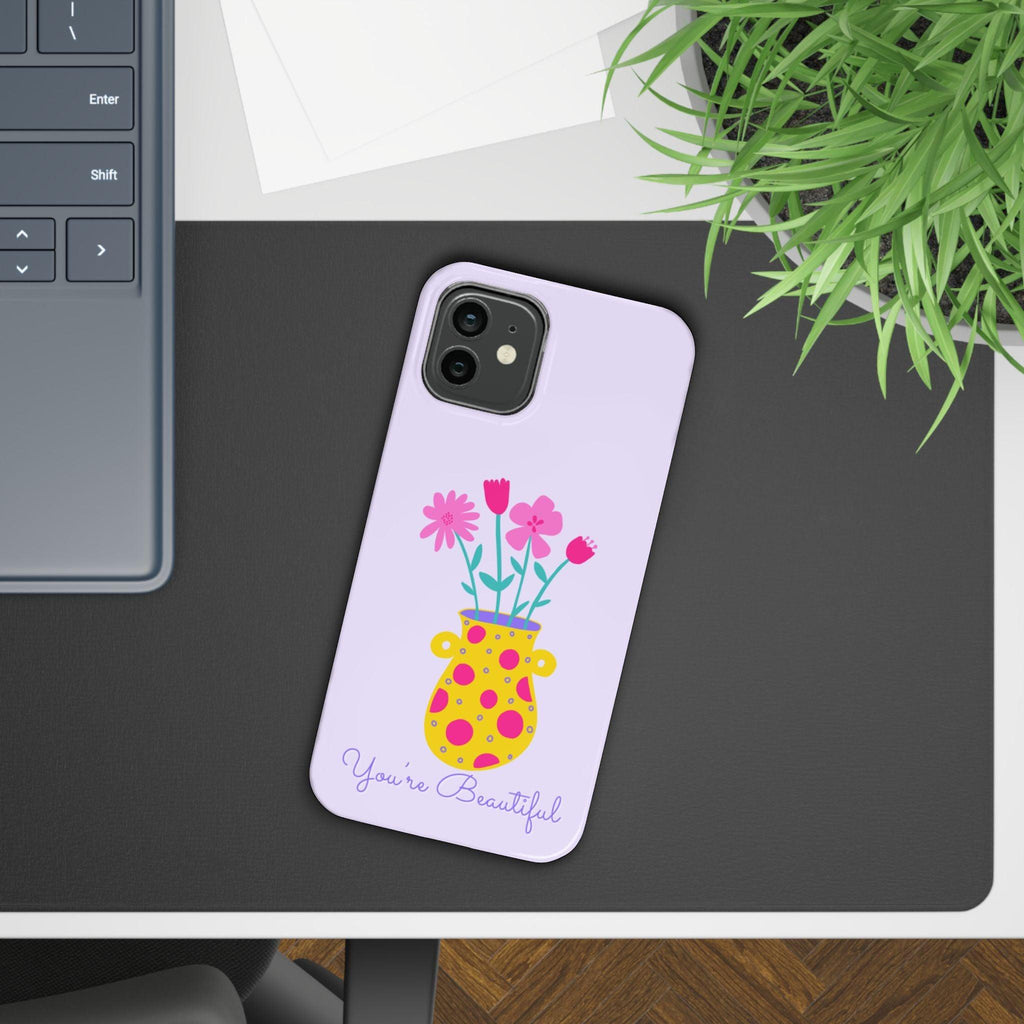 Floral Pot Phone Case – Bloom with Style Everywhere You Go