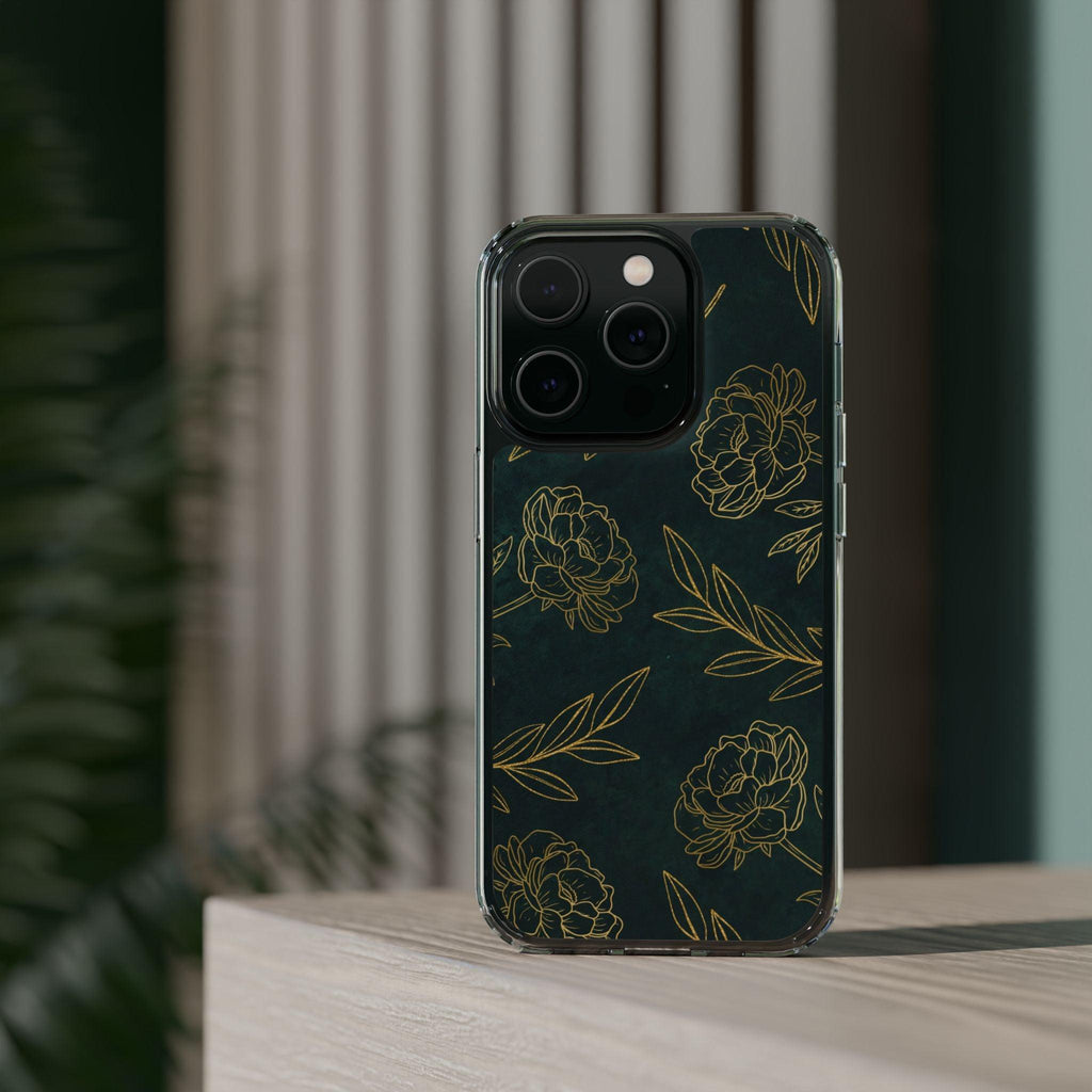 Floral Pattern Clear Cases