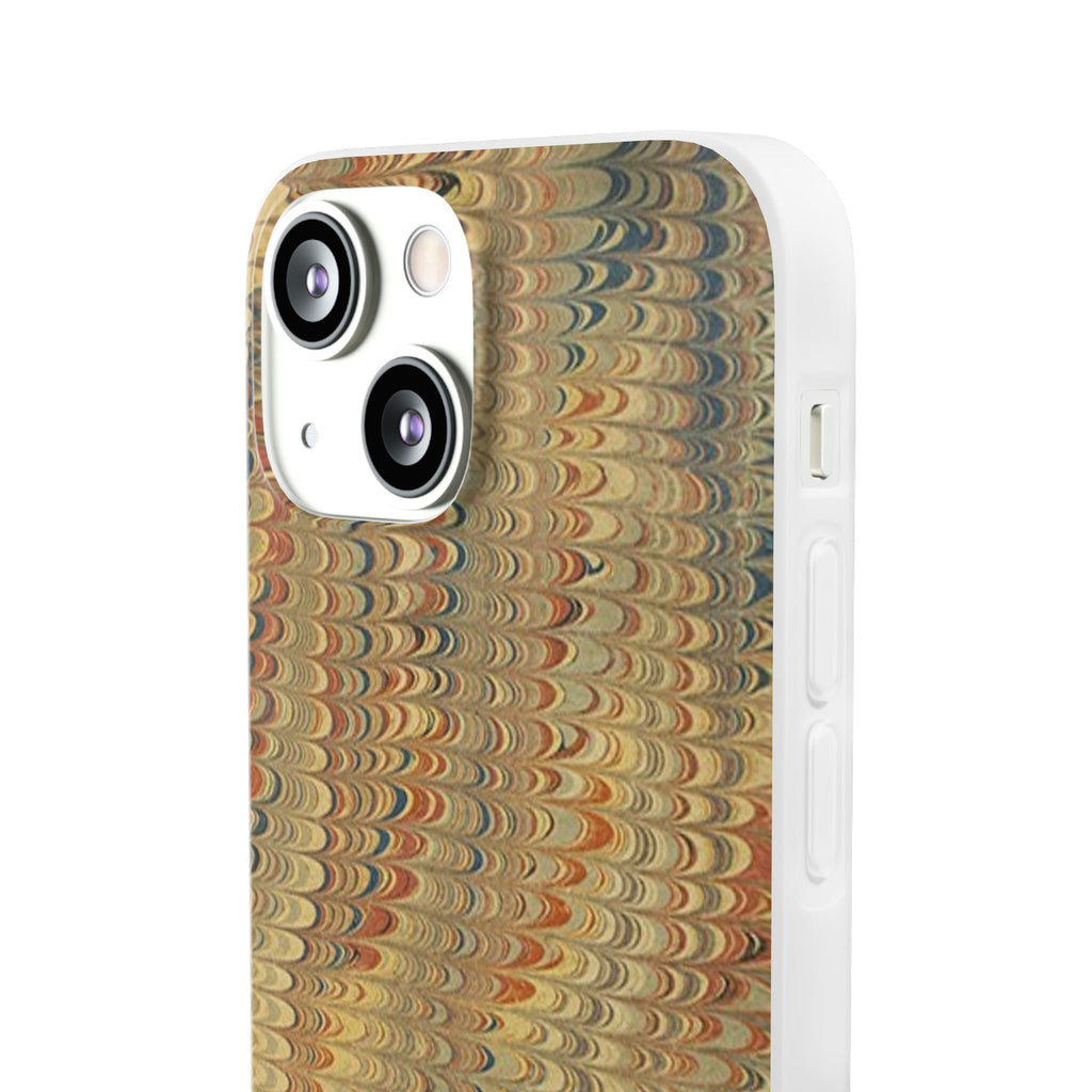 Golden Fall Neutrals Italian Marbled Design Stylish Phone Cases