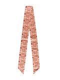 Prairie Days in Peach Western Twilly Scarf
